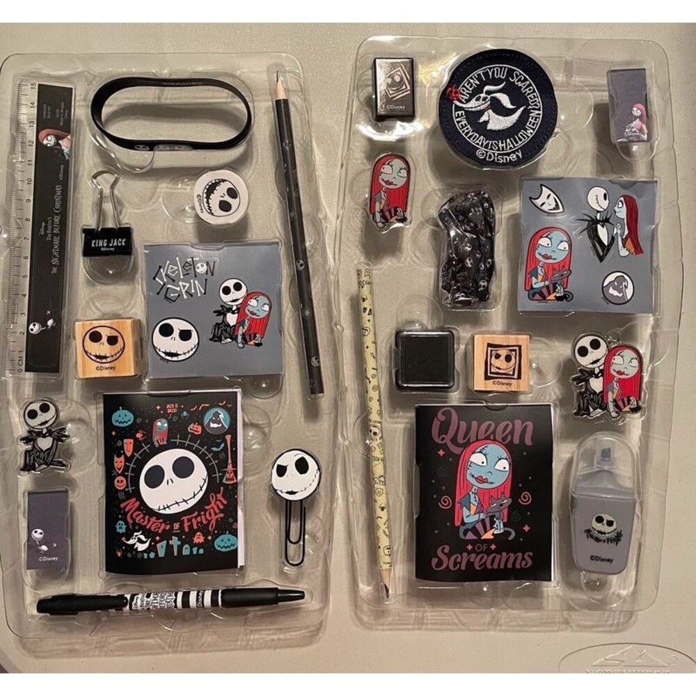 Nightmare Before Christmas Stationary set 24pc